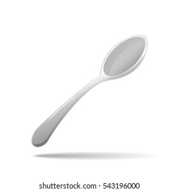 Spoon isolated on white background