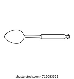 spoon kitchen cutlery icon