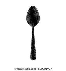 spoon kitchen cutlery isolated icon