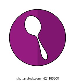 spoon kitchen cutlery isolated icon