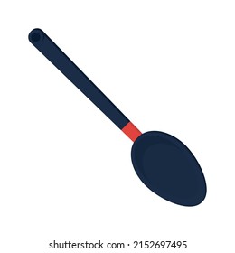 icono utensil de cocina de cuchara aislado