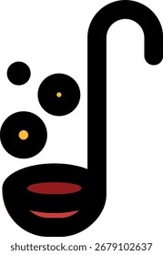 spoon line style icon design