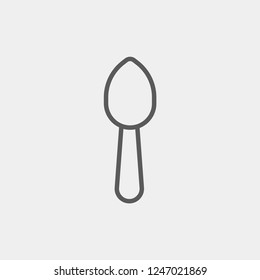 Spoon Modern Simple UI Vector icon