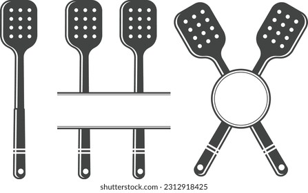 
Spoon Monogram vector, Spoon Silhouette, Spoon Vector, Restaurant Equipment, Clip Art, Fork Spoon and Knife monogram, Vector, illustration, Slicer, knife, Fork