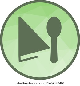 Spoon and Napkin