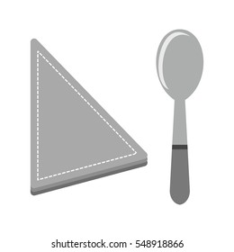 Spoon and Napkin