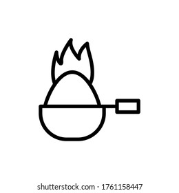 Spoon, powder, fire icon. Simple color vector elements of stinks icons for ui and ux, website or mobile application
