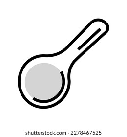 spoon rest home interior color icon vector. spoon rest home interior sign. isolated symbol illustration