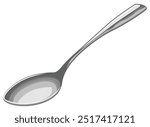 Spoon Side Quarter View Kitchen Utensil