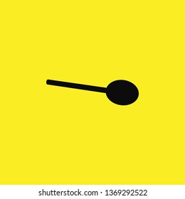 spoon soup icon vector