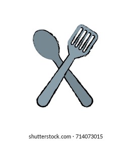 spoon and spatula icon