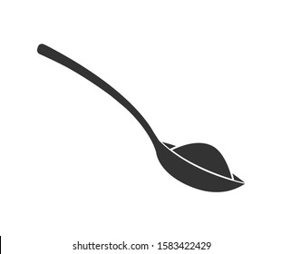 Spoon With Sugar, Salt, Flour Or Other Ingredient Icon