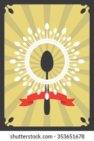 Spoon Sun Kitchen Cutlery Card Concept