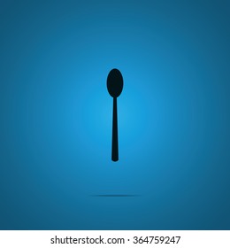 Spoon symbol sign.