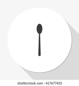 Spoon symbol sign.