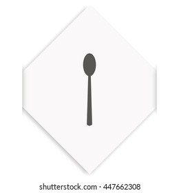 Spoon symbol sign.