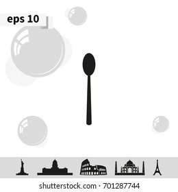 Spoon symbol sign.