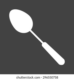Spoon, tea spoon, kitchenware icon vector image. Can also be used for eatables, food and drinks. Suitable for use on web apps, mobile apps and print media