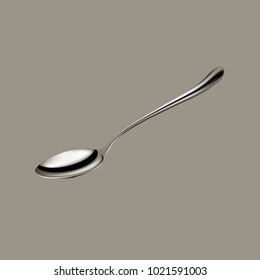 
A spoon for tea or yogurt. Tea spoon.