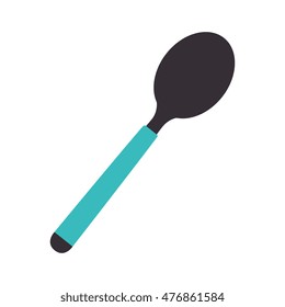 spoon utensils kitchen isolated