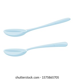 Spoon vector design illustration isolated on white background
