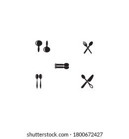 Löffel-Vektordesign-Symbol-Vorlage
