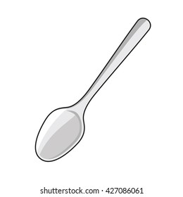 Spoon Vector Icon Stock Vector (Royalty Free) 427086061 | Shutterstock