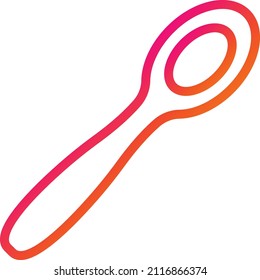 Spoon Vector Icon Design Illustration