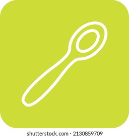 Spoon Vector Icon Design Illustration