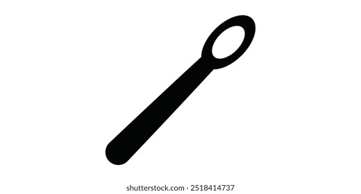 Ilustração de design de ícone de vetor de colher