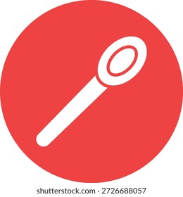Ilustración de diseño de icono de Vector de cuchara