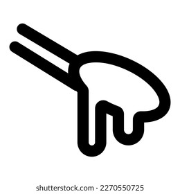 spoon vector icon illustration asset