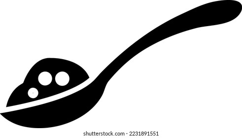 spoon vector icon trendy template on white background