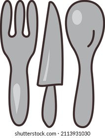 spoon Vector illustration on a transparent background.Premium quality symmbols.Vector line flat icon for concept and graphic design.
