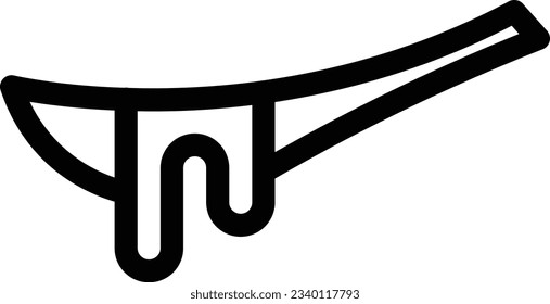 spoon Vector illustration on a transparent background.Premium quality symmbols.Stroke vector icon for concept and graphic design. 
