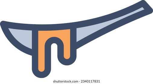 spoon Vector illustration on a transparent background.Premium quality symmbols.Stroke vector icon for concept and graphic design. 
