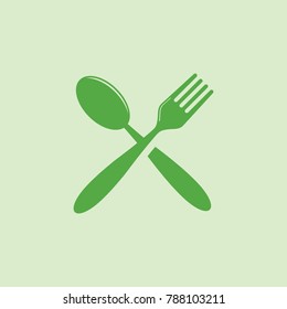 Spoon Vector Set Design Illustration