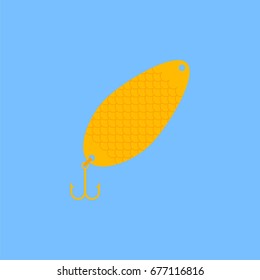 spoon-bait vector icon