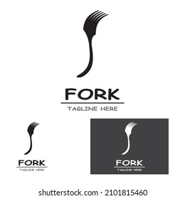 spoon,fork,and knife icon logo vector