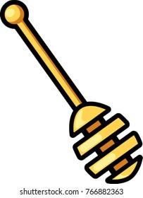 Spoon-spindle for beekeeping, apiculture, Spoon .