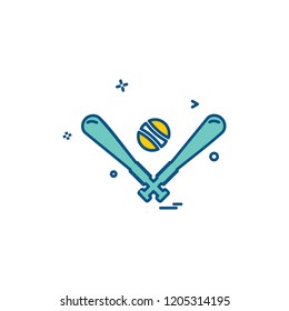 Sporrts and games icon design vector
