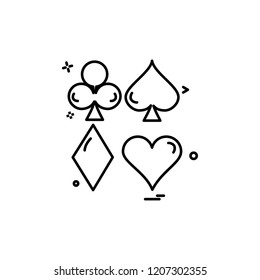 Sporrts and games icon design vector