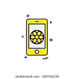 Sporrts and games icon design vector