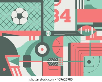 Sport abstract background