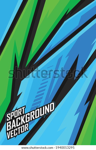 Sport abstract\
background. Racing stripe graphic for livery, extreme jersey team,\
vinyl car wrap and\
decal.\
