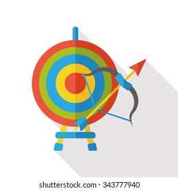 sport Archery flat icon