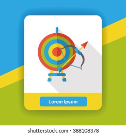 sport Archery flat icon