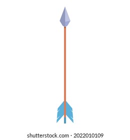 Sport arrow icon cartoon vector. Archery bow. Archer target