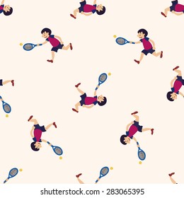 sport athlete icon 10,seamless pattern