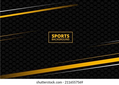 Sport Background with abstract shapes. Glowing light streak lines background